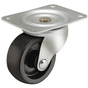 Shepherd Caster 2-1/2" X 1-1/8" Non-Marking Polyolefin Swivel Caster, No Brake, Loads Up To 175 lb PSQ25115ZN-3E