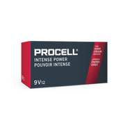Procell Procell Intense 9V Alkaline Battery, 9V DC, 12 Pack PX1604