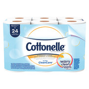 Kimberly-Clark Professional Cottonelle Ultra CleanCare Toilet Paper, 48 Rolls, 4 Packs of 12, 170 Sheets Per Roll 12456
