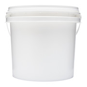 2Xl Empty Bucket, White, High Density Polyethylene 2XL1