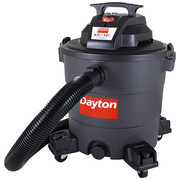 Dayton General Purpose Wet/Dry Vacuum, 12 gal, 1,080 W 61HV84