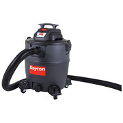 Ridgid Wet/Dry Vacuum, 16 gal., Stainless Steel, 2-1/2 Hose Dia., 187 cfm  1610RV