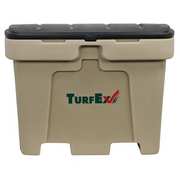 Turfex Polyethylene Storage Container, Brown 74059