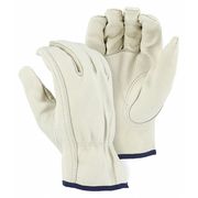 Majestic Glove Leather Gloves, Cowhide, Open, 4XL, PK12 2510/14