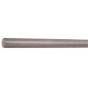 All America Threaded Products Threaded Rod, M3-0.50, Stainless Steel, Plain Finish 36517