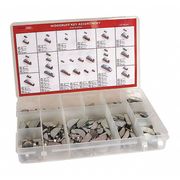 G.L. Huyett Woodruff Key Assortment, Steel, Plain, 354 Pieces DISP-WKC350