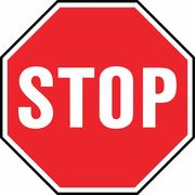 Hy-Ko Stop Sign, 24", PK2 HW-65