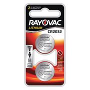 Rayovac CR2032 3V Lithium Coin Battery, 2PK KECR20322