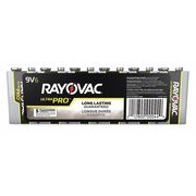 Rayovac UltraPro 9V Alkaline Battery, 6 PK AL9V-6J