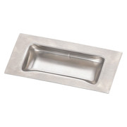 Component Hardware Door Pull, Stainless Steel Recessed P62-1014