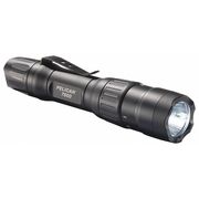 Pelican Black Rechargeable Tactical Handheld Flashlight, 18650, 944 lm lm 7600