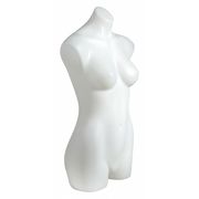 Econoco Mondo Mannequins Female Torso, 3/4, No Arms PETFMW