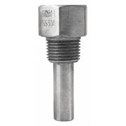 Winters Thermowell 304 Ss 1/2"Nptx1/2" Npt Inst TBR2550-1