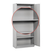 Equipto Extra Shelf for 18" deep cabinet, LG 16027A-LG