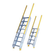 Equipto Ship Stair w24" height 10'9" to 11'8" 1524L11