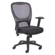 Boss Mesh Task Chair, Adjustable, Black B6508