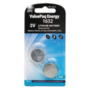 Dantona Battery 3 Volt Lithium (CR) Dantona 2 Pack Lithium Batteries VAL-1632-2