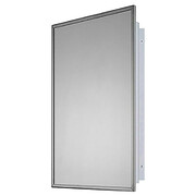 Ketcham 16" x 26" Builders Grade Recessed Deep Drawn SS Framed Cabinet 675