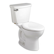 American Standard Cadet Pro Elongated 1.6 Gpf Toilet In Wh, 1.6 gpf, Cadet Flushing System, Floor Mount, Elongated 215CA.004.020