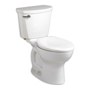 American Standard Cadet Pro Round Front 1.28 Gpf Toilet In, 1.28 gpf, Cadet Flushing System, Floor Mount, Round 215DA.104.020