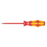 Wera Insulated Slotted Screwdriver 1/8 in Round 05006105001