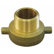 Moon American Fire Hose Adapter, NHxNPSH Male, Brass 369-1521511