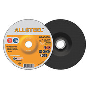 Walter Surface Technologies Allsteel Grinding Disc, 6" x 1/4" x 7/8 08W600
