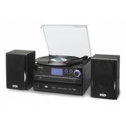 Jensen Stereo Turntable CD Recording System, Cassette/Radio/MP3 Encoding JTA-990