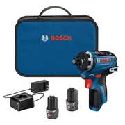 Bosch Screwdriver Kit, 12VDC, 2.0Ah GSR12V-300HXB22