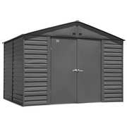 Arrow Storage Products 10x8 Select Steel Storage Shed, Charcoal SCG108CC