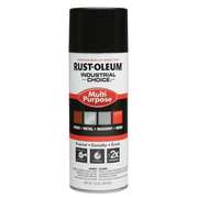 Rust-Oleum Spray Paint, Black, Gloss, 12 oz 1679830V