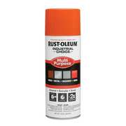 Rust-Oleum Spray Paint, OSHA Safety Orange, Gloss, 12 oz 1653830V