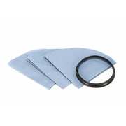 Shop-Vac Vacuum Filter, Cloth, Reusable, PK3 9010733