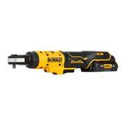 Dewalt Ratchet, Cordless, 1.7 lb, 12V DC, 250 RPM DCF504GG1