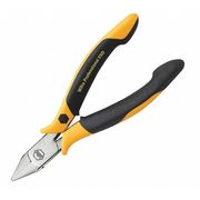 Wiha 1 Piece Bi-Material Grip Precision Diagonal Cutting Plier Ergonomic, 2-Component Handle 32710