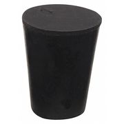 Zoro Select Stopper, 24mm, Black, PK52, Material of Construction: Natural Rubber RST1-S