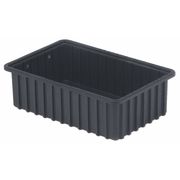 Lewisbins Divider Box, Black, Polyethylene, 16 1/2 in L, 11 in W, 5 in H DC2050 XL