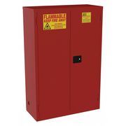 Jamco Paint and Ink Cabinet, 72 gal., Flammable, 18 x 65 x 43, Red BP72RP