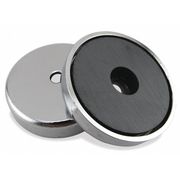 Zoro Select Round Base Magnet, 25 lb. Pull 7217