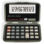 Control Co Calculator, Portable, 2-1/2 In 6029