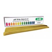 Lab Safety Supply pH Wide Sticks, 9x1, PK25 8ZDP7