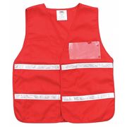 Condor Safety Vest, Red, Universal 8ZH81