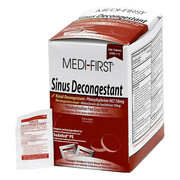 Medi-First Sinus Decongestant, Tablet, PK250 80948