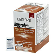 Medi-First Ibuprofen, Tablet, 200mg, PK500 (250 pks of 2) 80813