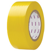 Zoro Select Floor Marking Tape, General Purpose, Solid, Yellow, 2 in x 180 ft, 5 mil Thickness, Vinyl 8AVH3