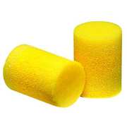 3M E-A-R Classic Disposable Uncorded Ear Plugs, Cylinder Shape, NRR 29 dB, Yellow, 200 Pairs 310-1001