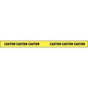 Zoro Select Barricade Tape, Yellow/Black, 180ft x 2 In 11458