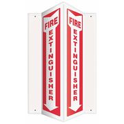 Accuform Fire Extinguisher Sign, 18X3-1/2", PS PSP315