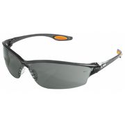 Mcr Safety Safety Glasses, Gray Anti-Scratch LW212