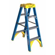 Werner 4 ft Fiberglass Twin Stepladder T6004